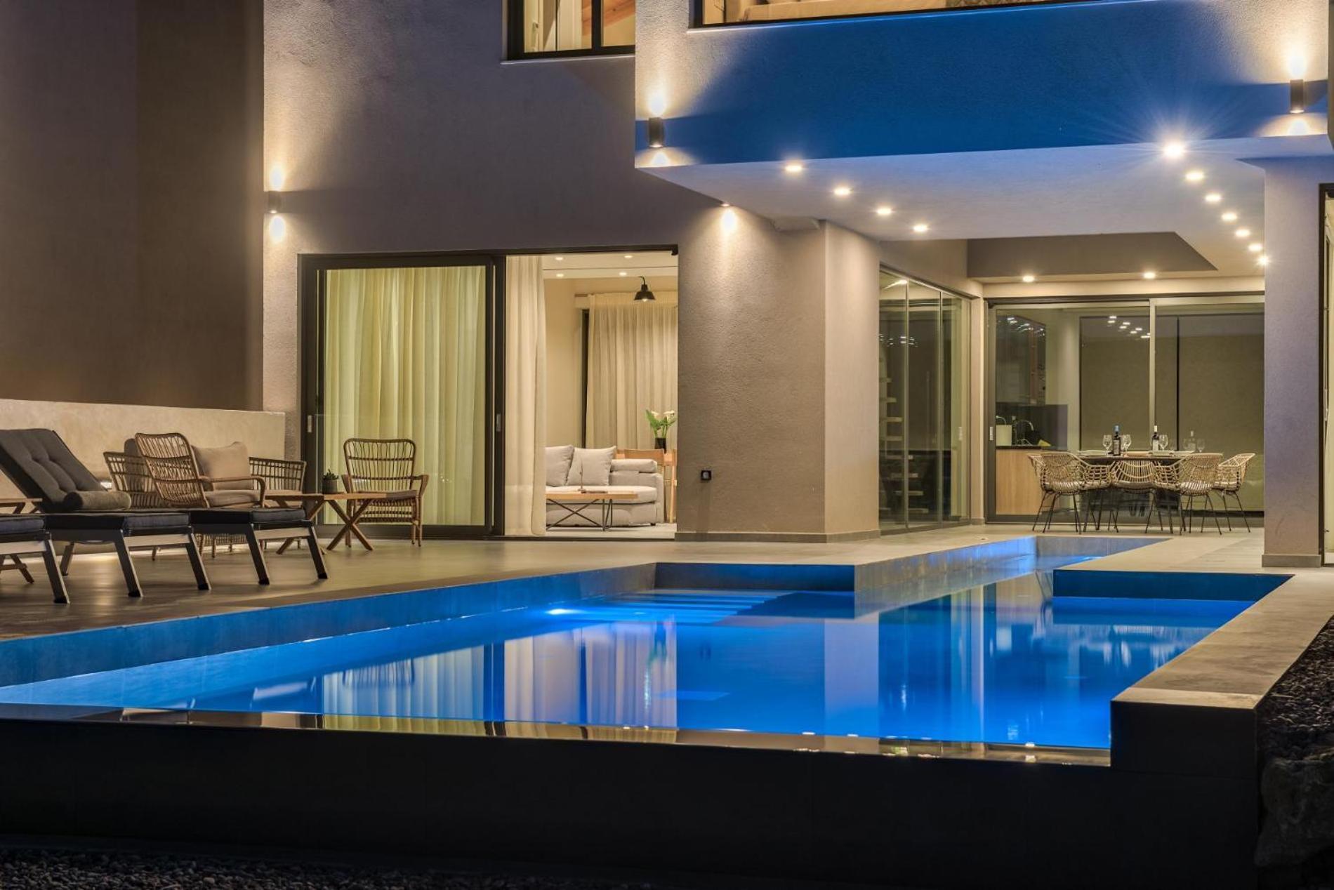 Luxury Villa Mon I Vassilikos Vasilikí Exterior foto
